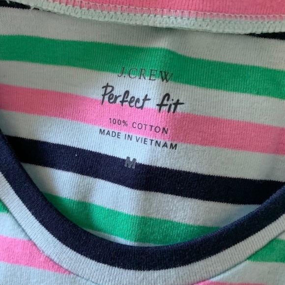 J. Crew Perfect Fit Tee - Med. & Large - NWT - Picture 4 of 4